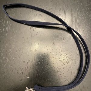 Vera Bradley Lanyard - Dark Navy Blue